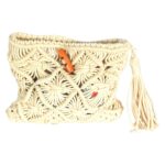 BBAMSO Handmade Macrame Clutch Bags