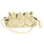 BBAMSO Handmade Macrame Crown Hand Bag